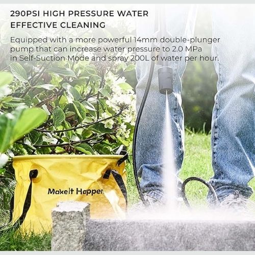 Hoto 20v Cordless High Pressure Washer