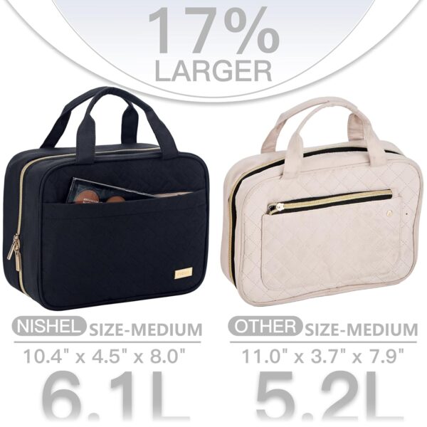 NISHEL Travel Toiletry Bag for Women - Image 5