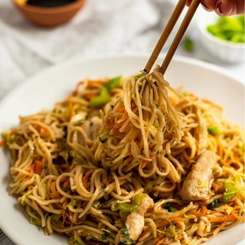 Low-Calorie Chow Mein