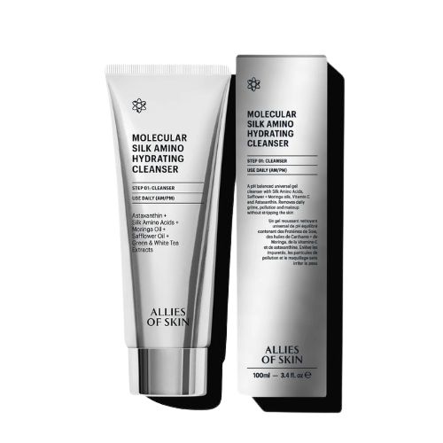 Molecular silk amino hydrating cleanser