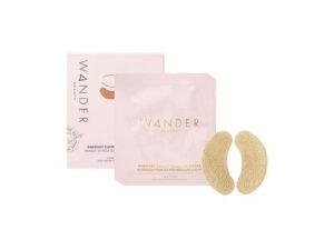 Wander Beauty Baggage Claim Gold Eye Masks